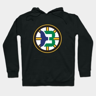 Bruins Hartford Logo Mashup Hoodie